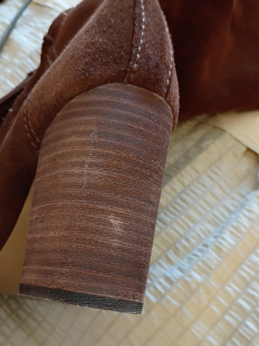 Steve Madden Women's Over-the-Knee Suede Boots in Chestnut Brown Novela Size 8.5 - Picture 13 of 17